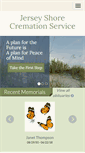Mobile Screenshot of jerseyshorecremation.com